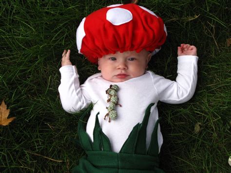 newborn mushroom costume